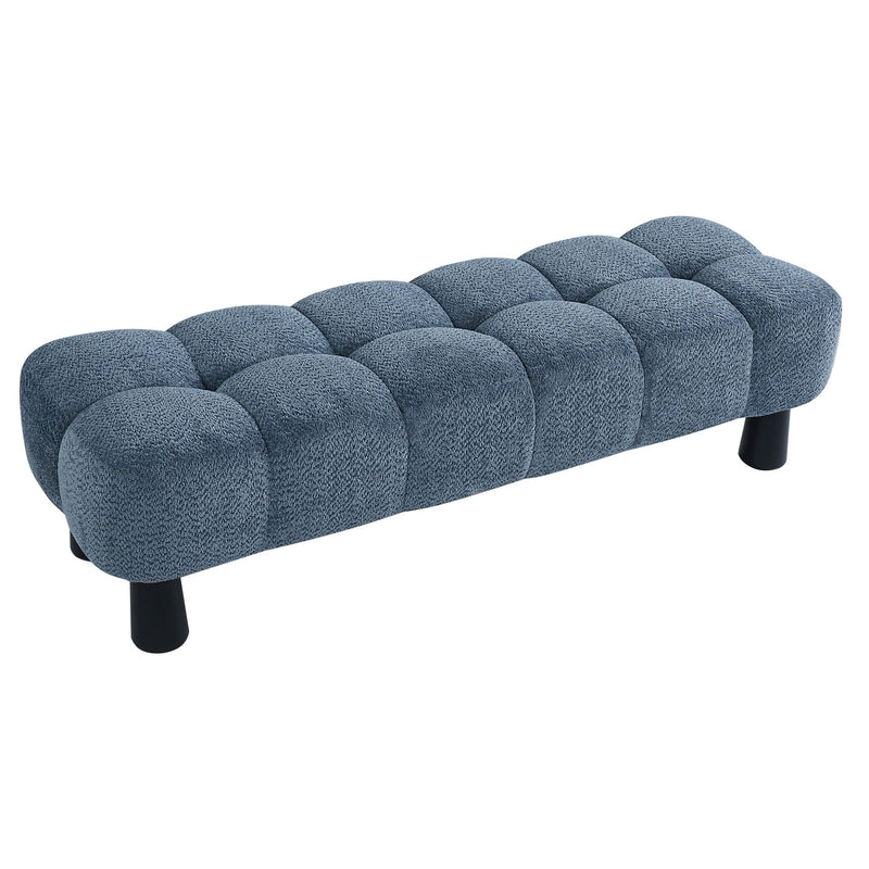 Luxury Upholstered Bench Ottoman