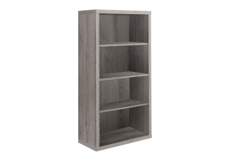 Bookshelf, Bookcase, Etagere, 5 Tier, For Office, Contemporary & Modern - Taupe