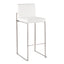 Fuji - Contemporary And Modern Elegance High Back Barstool