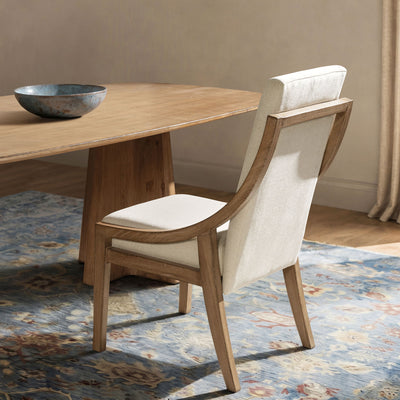 Lennox - High Back Upholstered Dining Chair (Set of 2) - Light Beige