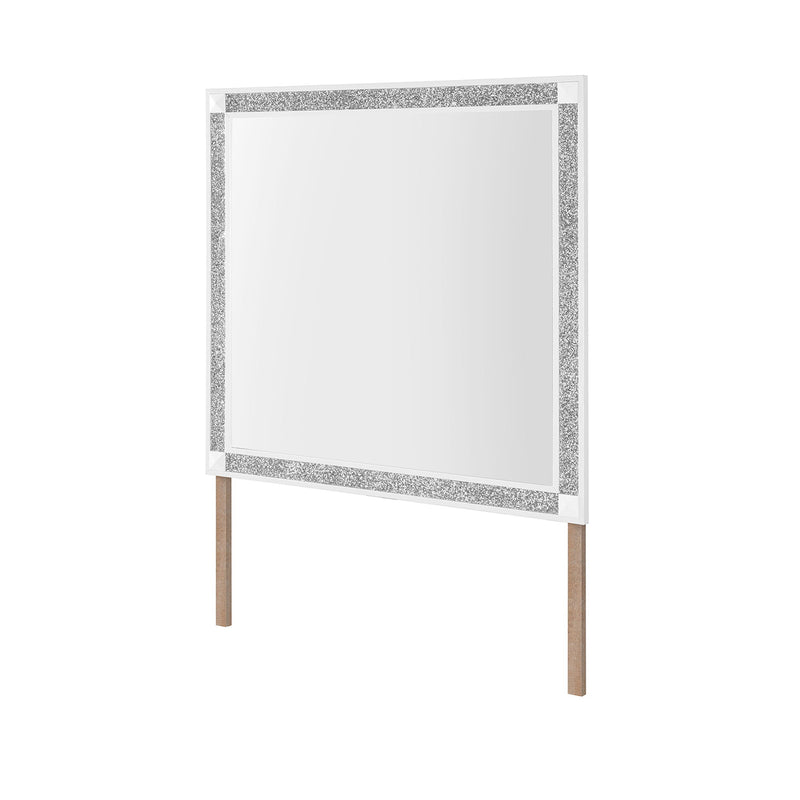 Soulmarie - Mirror, Connects To Dresser - White