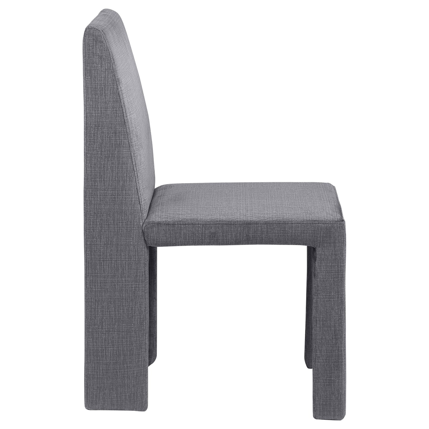 Santa Cruz - Upholstered Dining Side Chair (Set of 2) - Gray