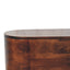 Rounded Lid Up Blanket Box
