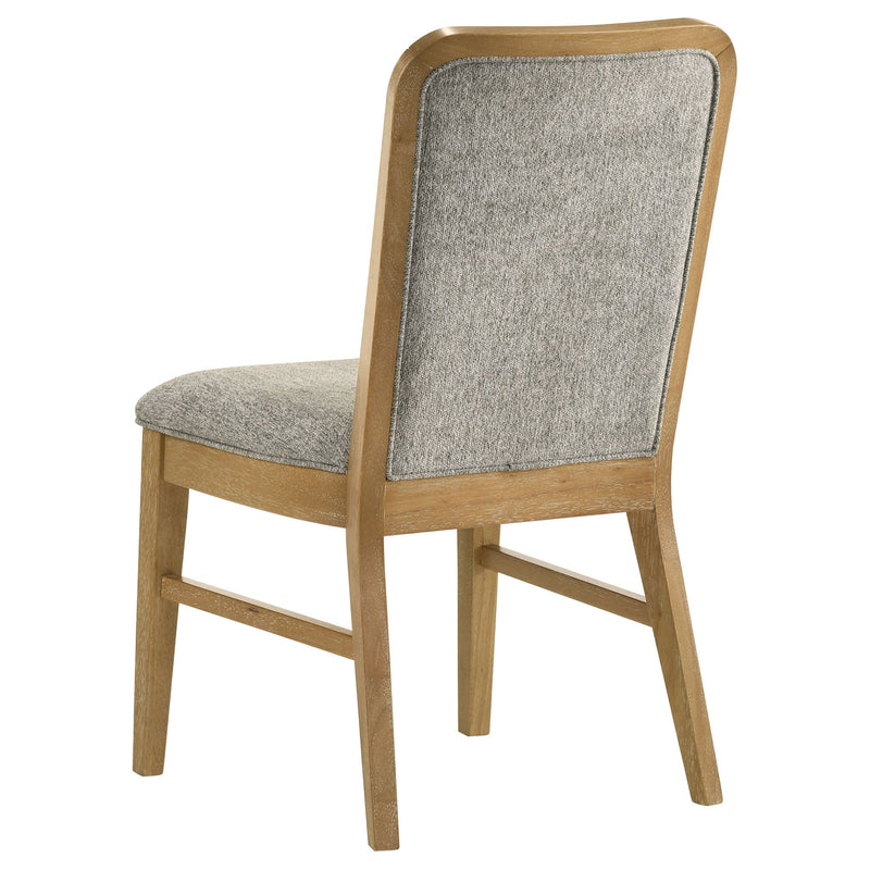 Teleli - Dining Side Chair (Set of 2) - Natural / Gray