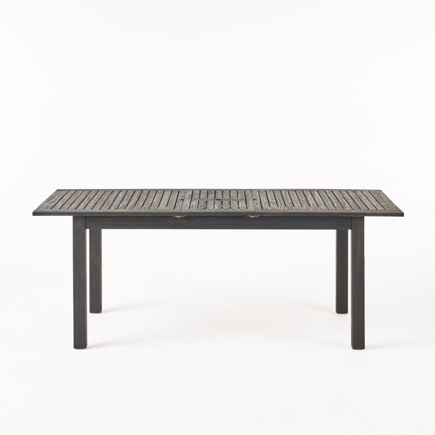 Outdoor Expandable Dining Table With Square Legs