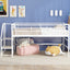 Loft Bed With Storage Stairs And Metal Frame