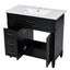 Bathroom Vanity With Sink, Freestanding Cabinet & Drawers