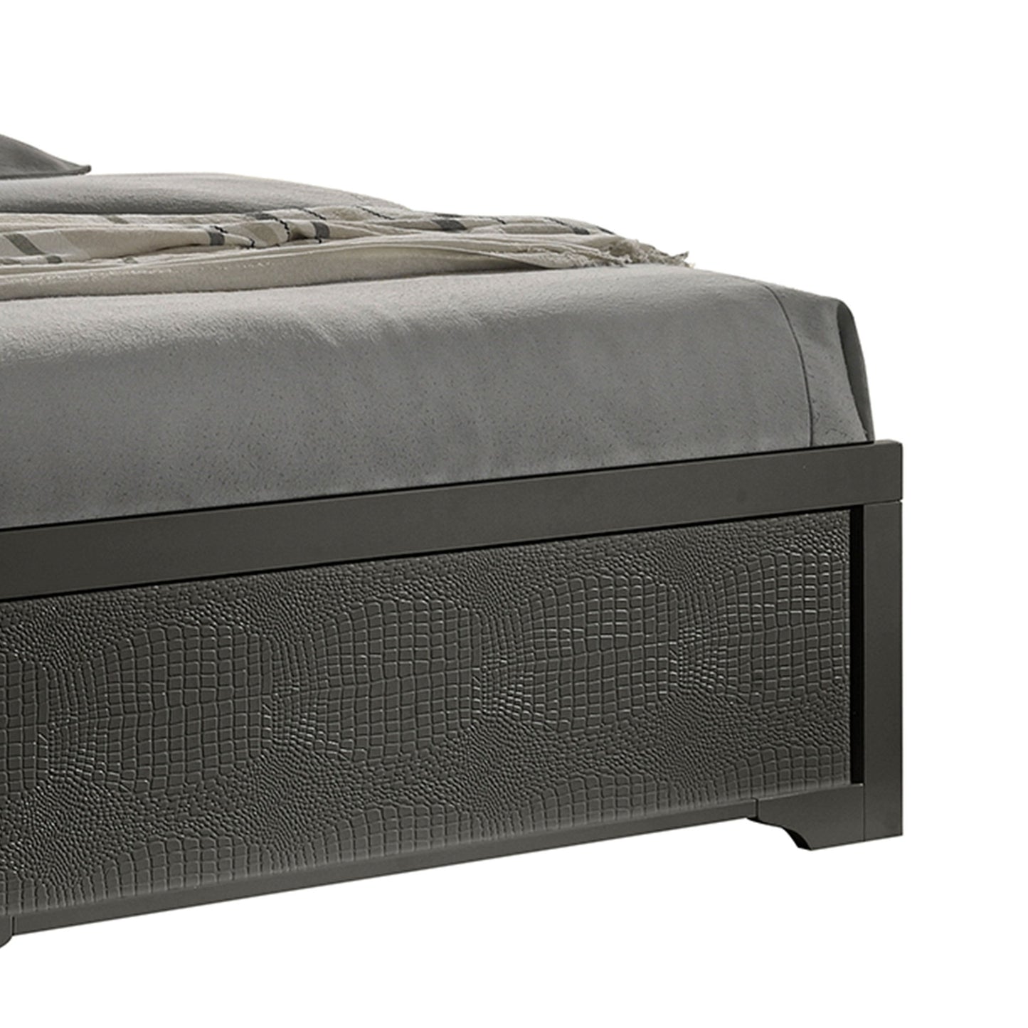 Blaze - Modern Bed With LED Headboard