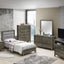 Transitional Modern Design Bed