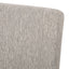 Contemporary Dining Chair With Upholstered Seating And Tapered Legs