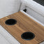 Alger - Left Hand Facing Sofa & Chaise With Ottoman