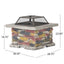 Outdoor Wood Bruning Magnesium Oxide Fire Pit With Lid