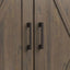 Ela - Medium Storage Cabinet - Smoky Brown
