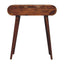 Mini Round Fold Vanity - Chestnut