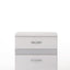Naima II - High Gloss Nightstand - White