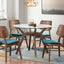 Oscar - Round Glass Dining Table Set