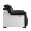 Misezon - Top Grain Leather Power Motion Recliner - Dark Brown