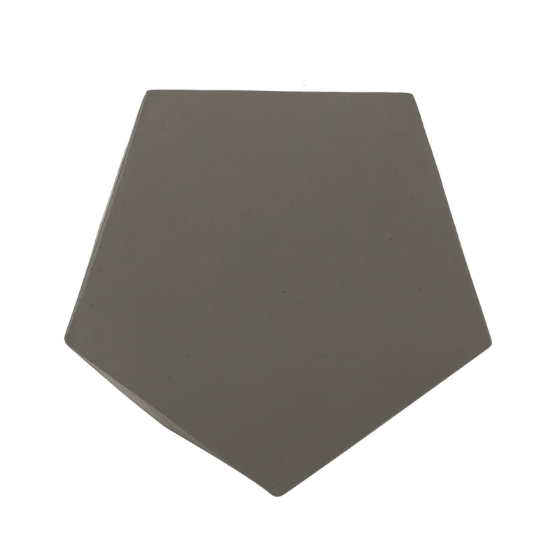 Mesa auxiliar con diseño geométrico