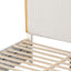 Obsession - Queen Size Bed With LED Headboard And Footboard Storage Drawer - White