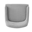 Modern Elegance Accent Chair With Curved Backrest