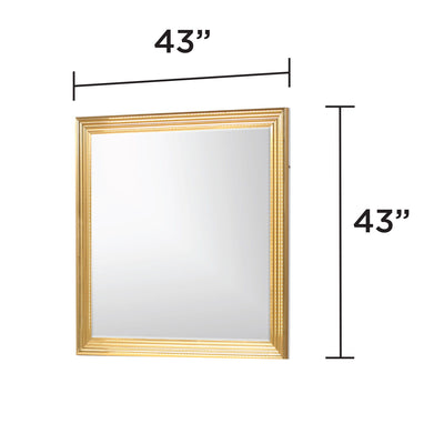 Obsession - Square Mirror - White