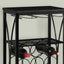 Home Bar, Wine Rack, Transitional - Black