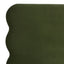 Stockholm - Modern Wavy Headboard Platform Bed