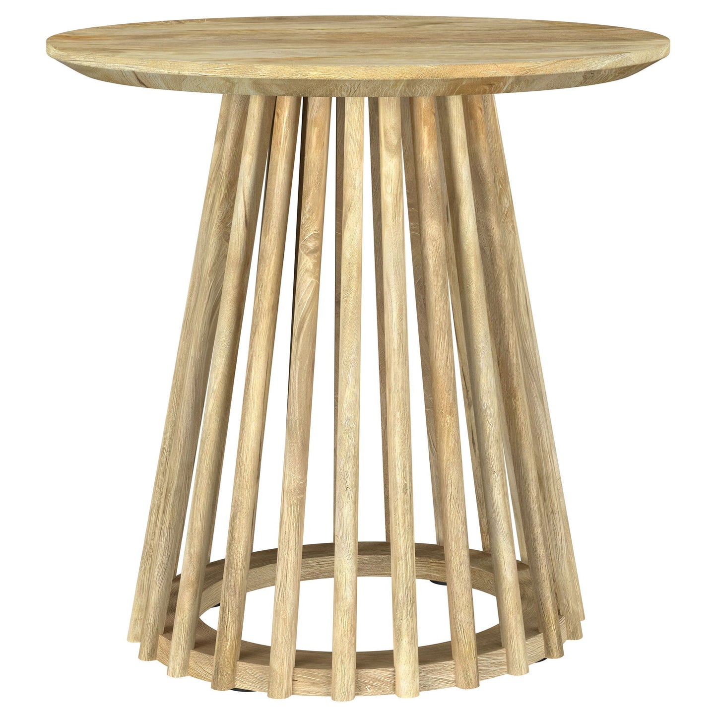 Diana - 2 Piece Round Coffee And End Table Set - Natural