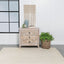 Kenzie - 3 Drawer Mandala Cabinet - White