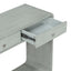 Console Table With 3 Drawers And Display Shelf