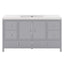 Bathroom Vanity With Separate Sink, Soft Close Doors And 4 Drawers