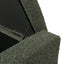Textured Fabric Ottoman Bench With Hinged Lid