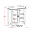 Burlington - Handcrafted Low Storage Cabinet