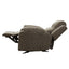 Upholstered Manual Recliner Chair With 3 Adjustable Backrest Positions