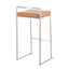 Fuji - Contemporary Stackable Design Barstool