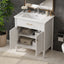 Bathroom Vanity With Sink, Soft Close Doors And Adjustable Shelf