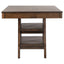 Ferrara - 2 Drawer Counter Height Table - Walnut
