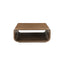 Lanza - Coffee Table With Open Shelf Storage - Dark Walnut