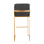 Fuji - Contemporary Design High Back Barstool
