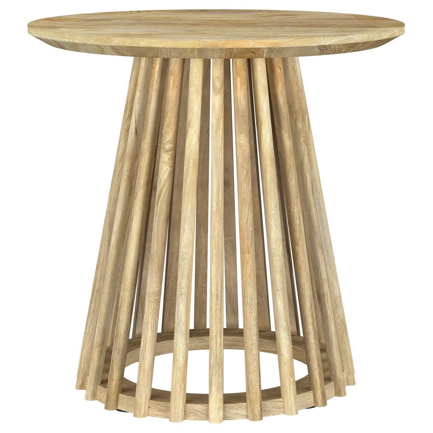 Diana - 2 Piece Round Coffee And End Table Set - Natural