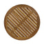 Stamford - Outdoor Bistro Table Acacia Wood X - Base - Teak