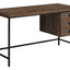 Computer Desk For Home Office, Laptop, 3 Storage Drawers, Contemporary & Moder