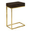 Accent Table, C - Shaped Contemporary & Modern Elegant Design