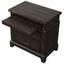 2 Drawer Nightstand Elegant Design - Mahogany