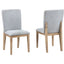 Caspian - And Oak Finish Dining Chair (Set of 2) - Gray