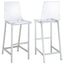 Bar Stools (Set of 2) - Clear
