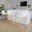 Fuji - Contemporary Design High Back Barstool