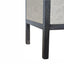 Nightstand, 3 Drawer - Black