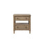 Open Nightstand With 2 Drawers