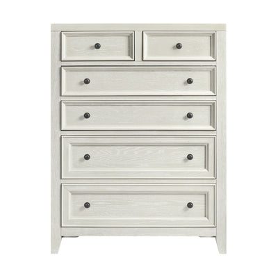6 Drawer Chest With Knobs And Smooth Slides